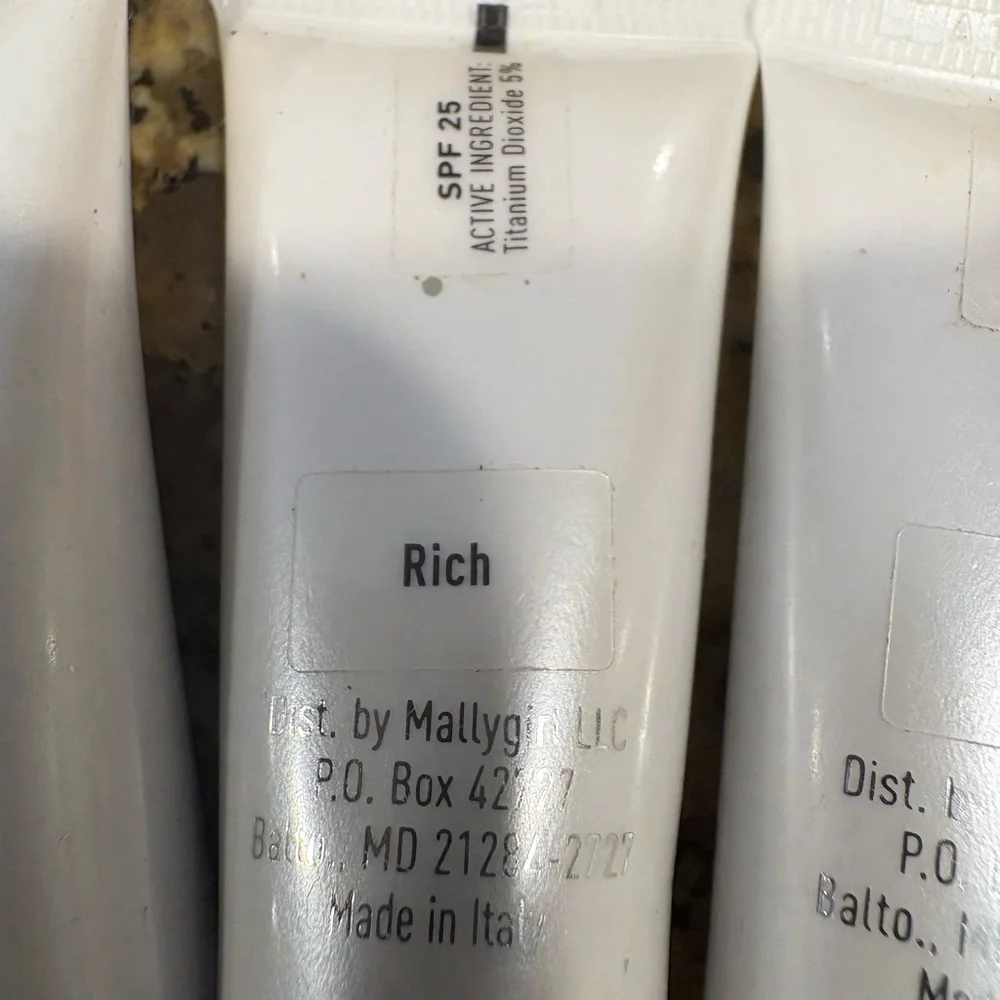 Mally Cancellation Conditioning Concealer‎ in Rich SPF 25 NEW Lot 5 .3oz tubes